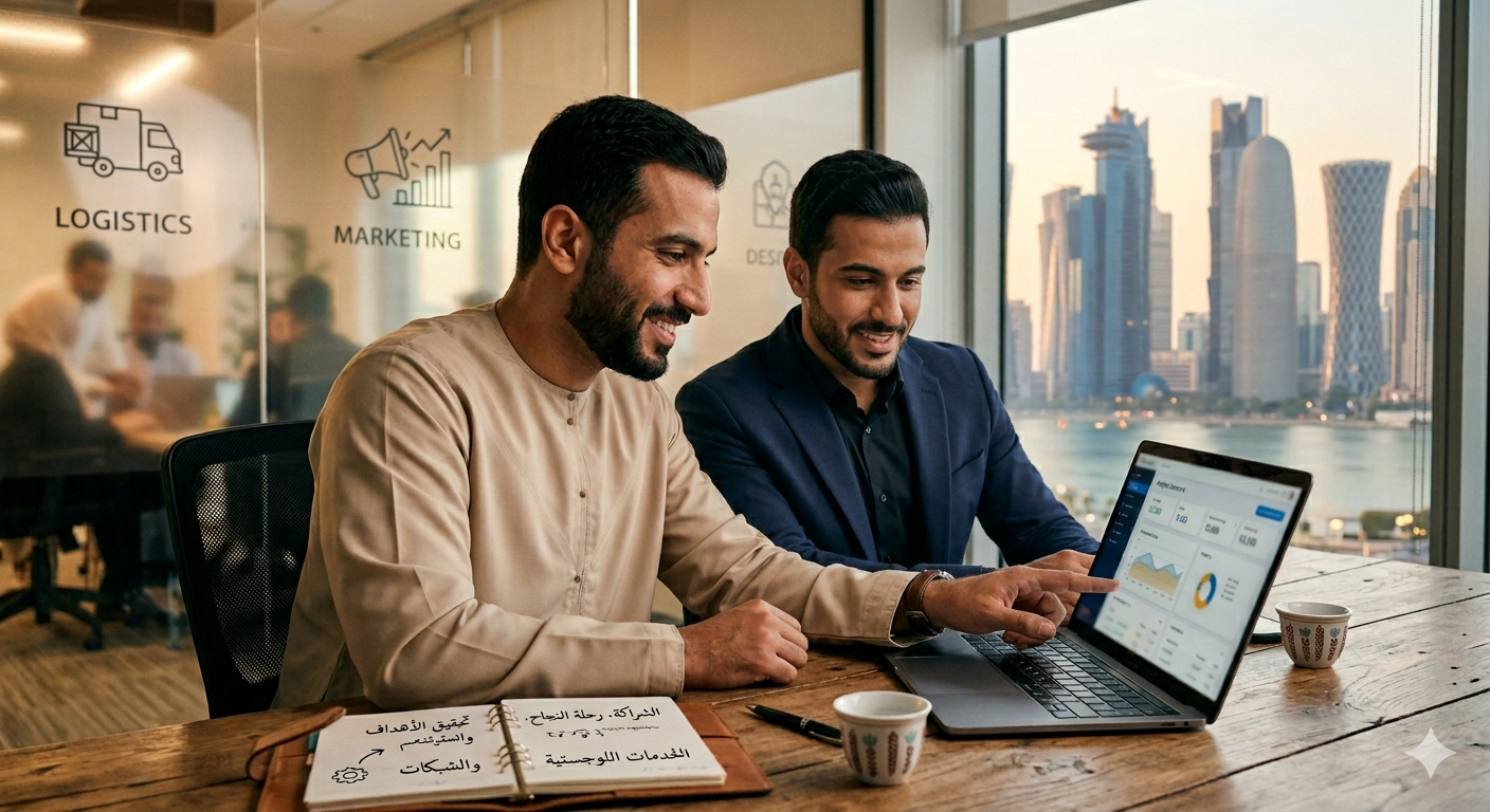 ريادة الأعمال والشراكة